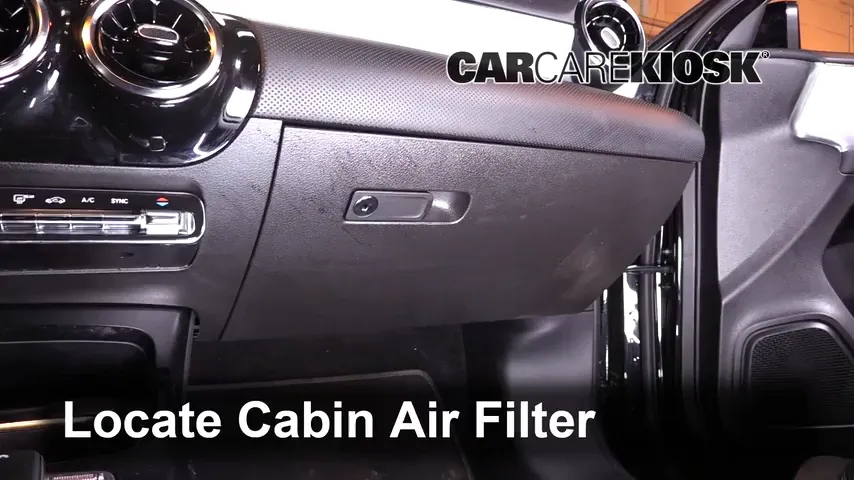 2019 Mercedes-Benz A220 4Matic 2.0L 4 Cyl. Turbo Air Filter (Cabin)